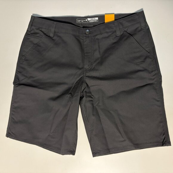 Carhartt Womens Loose Fit Canvas Work Shorts Size 16 Gray - Picture 1 of 5